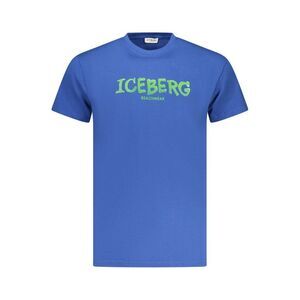 Iceberg Blue Cotton Men's Men's T-Shirt